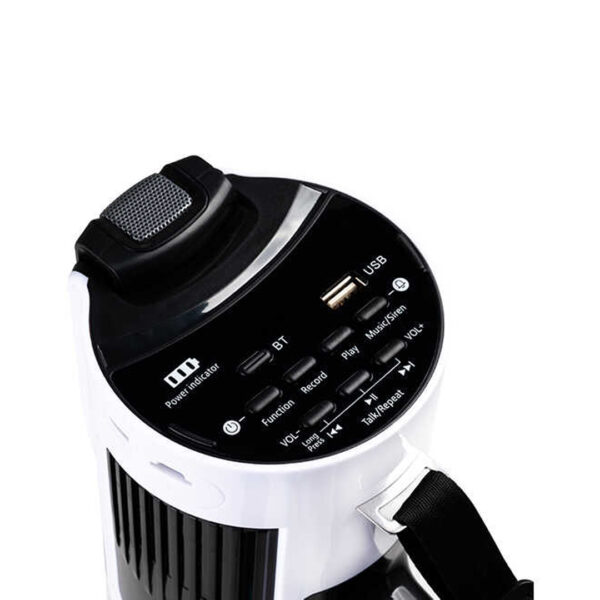 WESTA WM-90PU TYPE-C  80 WATT MAYK MİKROFONLU BLUETOOTH MEGAFON - Görsel 3