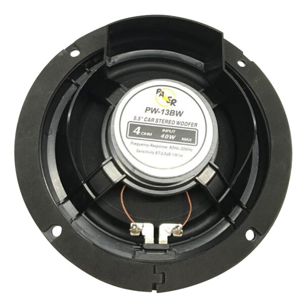POWERMASTER PW-13BW 13 CM 4 OHM 40 WATT BMW ARAÇLAR İÇİN TEKLİ OTO HOPARLÖR - Görsel 2