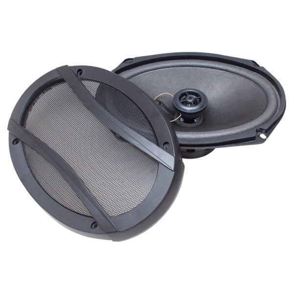 LEONE HR-6925TW 900 WATT 6X9 KAPAKLI OVAL PLASTİK ÇERÇEVELİ OTO HOPARLÖR (ÇİFTLİ TAKIM FİYAT) - Görsel 2