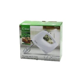 KİWİ KMX-3608 ELEKTRİKLİ EL MİKSERİ 2PCS METAL ÇIRPMA APARATI - 2PCS HAMUR KANCASI 5 KADEME HIZ ÇIRPICI ÇIKARTMA DÜĞMELİ (4172)