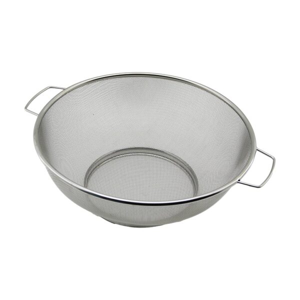 28CM   TEL SEPET  METAL SÜZGEÇ  METAL ÇERÇEVE - KULP - AYAK (4172)