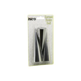 3PCS  METAL KORNEO KALIP - PASTA DEKORASYON APARATI ÇAP:3.4CM X UZUNLUK:12CM BRKT-921602 (4172)