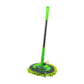 25CM - OVAL   MAKARNA  MOP RENKLİ MİKROFİBER  180° HAREKETLİ - UZAYAN METAL SAPLI= 54--90CM (4172)
