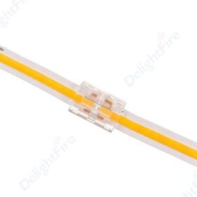 POWERMASTER 10MM ÇİFT UÇLU KONNEKTÖR - COB LED ŞERİT KÖŞE KONNEKTÖRLERİ 2PİN