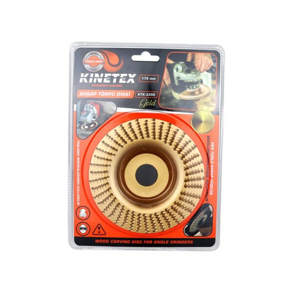 115MM  AHŞAP DİSK EĞE TÖRPÜ GOLD (4172)