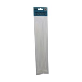 25PCS   BEYAZ   3.6X300MM  PLASTİK CIRT KELEPÇE (4172)
