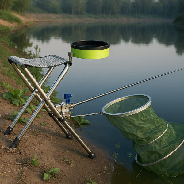 SUNUP SN-25796 METAL BALIKÇI TABURESİ KATLANABİLİR TAŞINABİLİR - Görsel 2