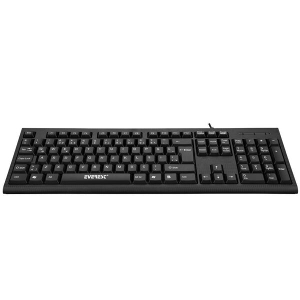 EVEREST KB-871U SİYAH USB STANDART Q KLAVYE (4172) - Görsel 2
