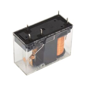 24V ROLE TEK KONTAK 5 BACAK 10 AMPER ŞEFFAF (4172)