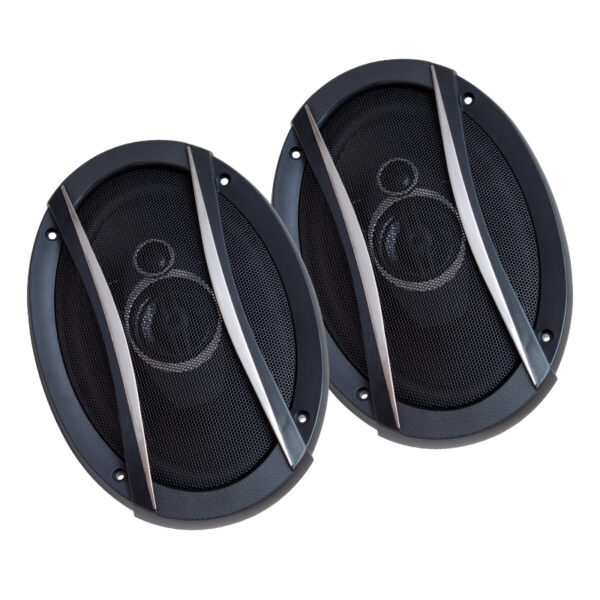LEONE HR-6935TW 1250 WATT 6X9 KAPAKLI OVAL PLASTİK ÇERÇEVELİ HOPARLÖR (ÇİFTLİ TAKIM FİYAT)