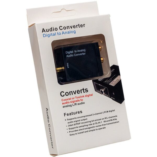POWERMASTER PM-32145 OPTİK TO RCA ÇEVİRİCİ ADAPTÖRLÜ  (DIGITAL TO ANALOG ÇEVİRİCİ) - Görsel 3