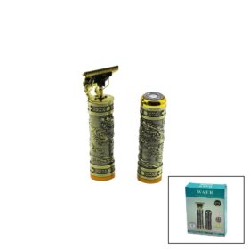 WAER WA-2074 X7 2Lİ SET SAÇ SAKAL KESME TRAŞ MAKİNESİ - TÜY ALMABASKILI METAL GÖVDET BIÇAKUSB ŞARJLI (4172)