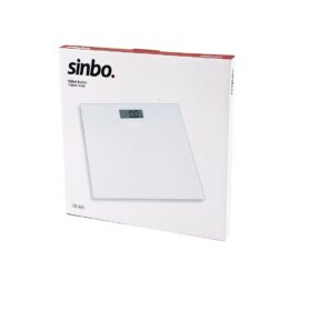 SİNBO SBS-4451 DİJİTAL - PİLLİ BEYAZ CAM BANYO BASKÜL TERAZİ TARTI LCD EKRAN 180KG/100GR 26X26CM (4172)