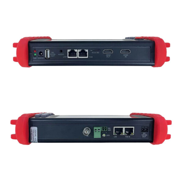 ALPSAT AS33-IPCX 7 EKRANLI IPC-ONVIF-AHD-CVI-TVI-HDMI-ANALOG GİRİŞLİ CCTV KAMERA TEST CİHAZI - Görsel 2