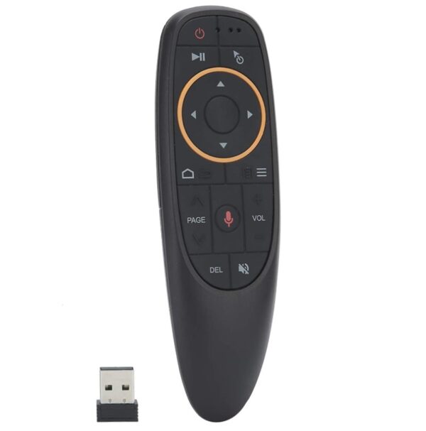 G10 ANDROID-WINDOWS-MAC-LINUX-TV BOX UYUMLU SES KOMUTLU AIR MOUSE 2.4GHZ SMART TV AKILLI KUMANDA (4172)