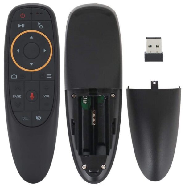 G10 ANDROID-WINDOWS-MAC-LINUX-TV BOX UYUMLU SES KOMUTLU AIR MOUSE 2.4GHZ SMART TV AKILLI KUMANDA (4172) - Görsel 2