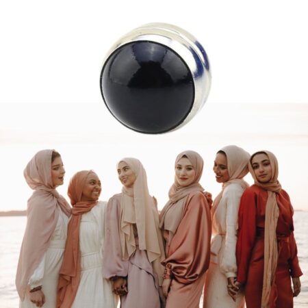 Tekli Güçlü Mıknatıslı Eşarp Şal Mıknatısı (4172)