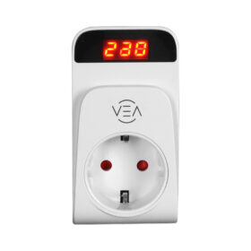 VEA VE-25530 15A 3520W TEKLİ DİJİTAL GÖSTERGELİ AKIM KORUMALI PRİZ AŞIRI YÜKSEK GERİLİM (4172)