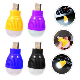 USB BEYAZ GECE LAMBASI MİNİ AMPUL AYDINLATMA (4172)