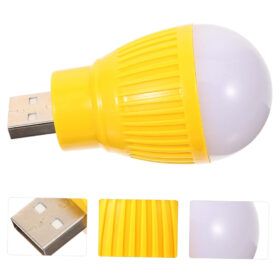 USB BEYAZ GECE LAMBASI MİNİ AMPUL AYDINLATMA (4172)