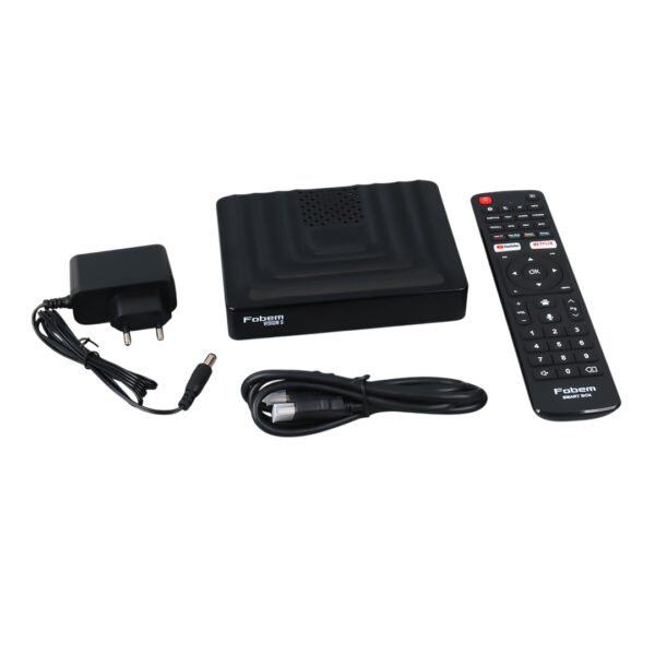 FOBEM VISION S HİBRİT 4GB RAM 32GB HDD 1.5GHZ SES KOMUTLU UYDU ALICILI ANDROID TV BOX (TUNERLİ) (4172) - Görsel 3