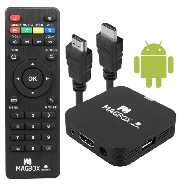 MAGBOX ELECTROBOX 2 GB RAM H313 İŞLEMCİ 16 GB HDD 4K ULTRA HD ANDROID BOX (ANDROID 10) (4172)