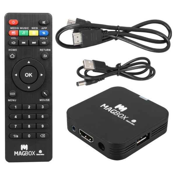 MAGBOX ELECTROBOX 2 GB RAM H313 İŞLEMCİ 16 GB HDD 4K ULTRA HD ANDROID BOX (ANDROID 10) (4172) - Görsel 2