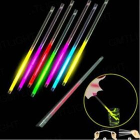 Karanlıkta Parlayan Glow Fosforlu Pipet 3 Renk 3 Adet
