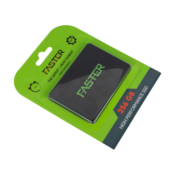 FASTER FS-256 SATA3 256 GB SSD 550/510 MB/S UZUN ÖMÜRLÜ HARDDİSK (4172) - Görsel 2