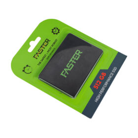FASTER FS-512 SATA3 512 GB SSD 550/510 MB/S UZUN ÖMÜRLÜ HARDDİSK (4172)