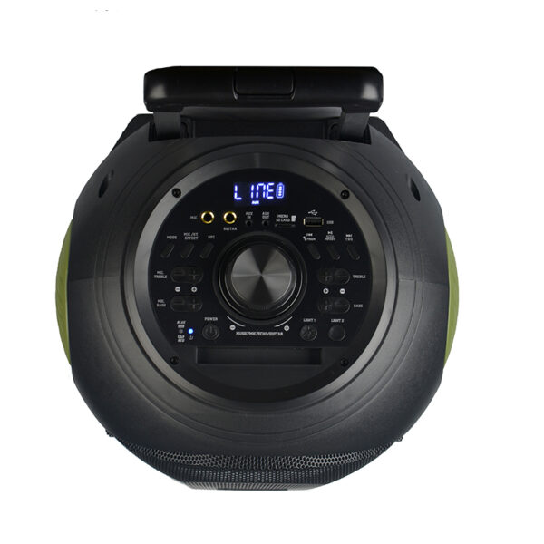 EL MİKROFONLU KUMANDALI USB+SD+BT TAŞINABİLİR HOPARLÖR SL-2012 (4172) - Görsel 2