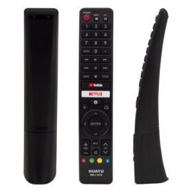 HUAYU KL RM-L1678 SHARP NETFLIX-YOUTUBE SES KOMUTLU MİKROFONLU TUŞLU LCD-LED TV KUMANDA (4172)