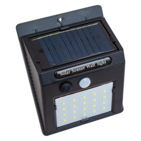 SOLAR SENSÖRLÜ DUVAR TİPİ 20 LEDLİ DUVAR APLİK (4172)