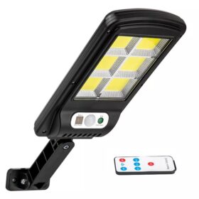 W756-6 HAREKET SENSÖRLÜ 3 MODLU UZAKTAN KUMANDALI 6 COB LEDLİ SOLAR LAMBA (4172)