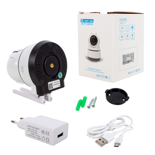 BEBEK WI-FI 2MP İKİ YÖNLÜ SES IP KAMERA  TF /P2P (4172) - Görsel 3
