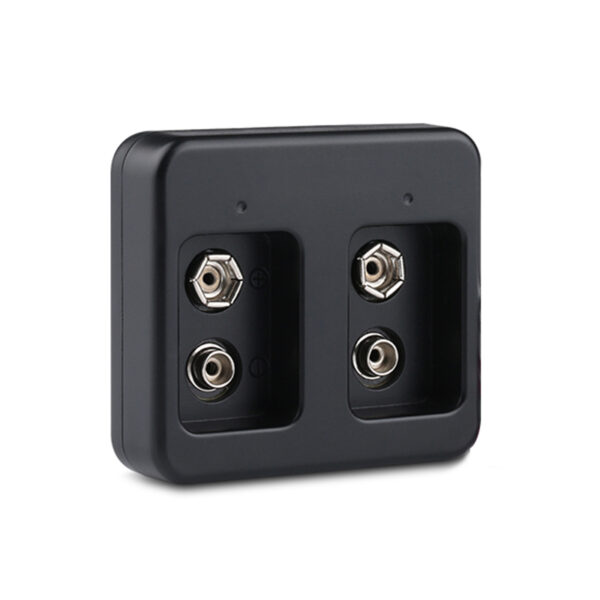 SİYAH 2X9 VOLT PİL ŞARJ CİHAZI (4172)