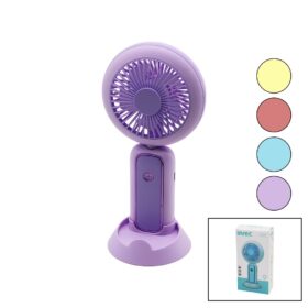 USB MİNİ FAN ÇAP=10CM - Y:20CM LED IŞIKLI 75 DERECE OYNAR BAŞLIK 3 KADEME HIZ TELEFONLUKLU AYAK APARAT (4172)