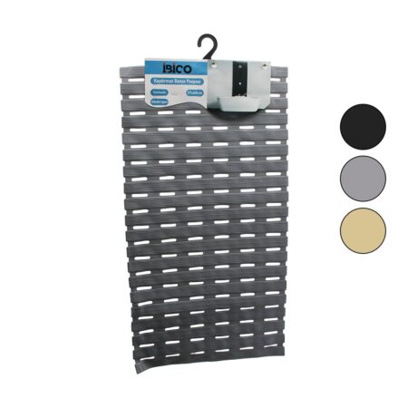 DİKDÖRTGEN-EKO PVC   VANTUZ-RENKLİ  KAYDIRMAZ BANYO - KÜVET PASPAS37X68CM (4172)