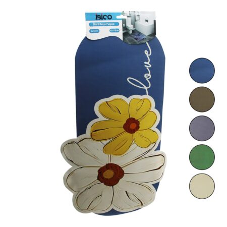 ÇİÇEK FİGÜRLÜ - RENKLİ   45X75CM   SU EMİCİ - SİHİRLİ  BANYO PASPASI  ELASTİK (4172)