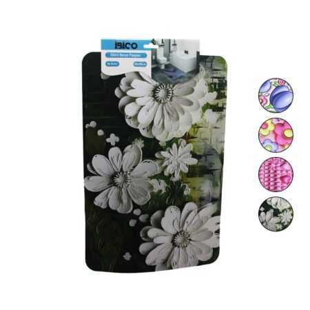 DİKDÖRTGEN - DESENLİ   38X58CM   SU EMİCİ - SİHİRLİ  BANYO PASPASI  ELASTİK (4172)