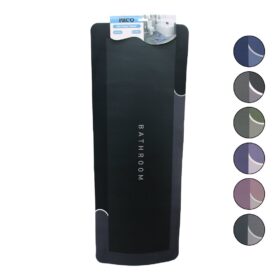 DİKDÖRTGEN - MAT RENKLER   38X98CM   SU EMİCİ - SİHİRLİ  BANYO PASPASI  ELASTİK (4172)