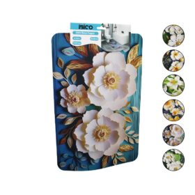 DİKDÖRTGEN - DESENLİ   38X85CM   SU EMİCİ - SİHİRLİ  BANYO PASPASI  ELASTİK (4172)