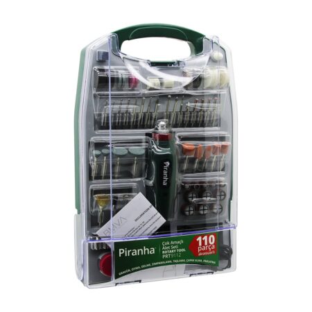 110 PCS MİNİ TAŞLAMA - GRINDER ÇOK AMAÇLI SET ELEKTRİKLİ EL MOTORU DC 12V  16000 RPM PARLATMA PRT-9112 (4172)