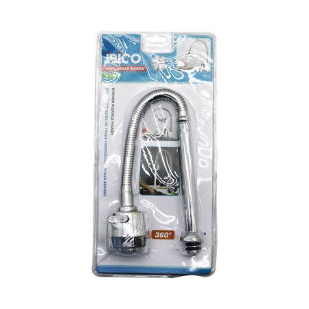 METAL  KUBAR - BATARYA BORUSU  KROM TOPAÇ BAŞLIK= KADEMELİ   360 DERECE YAYLI   ANTİ TWİST  VAKUMLU AMBALAJ (4172)