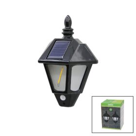 2 PCS  SOLAR - GÜNEŞ ENERJİLİ DUVAR LAMBASI COB LED SENSÖRLÜ= 3 MOD FONKSİYON BAHÇE-BALKON-SOKAK PT-2981 (4172)