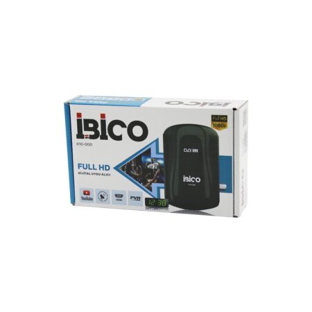 FULL HD DİJİTAL UYDU ALICISI HDMI - AV - Rs232 WİFİ - YOUTUBE 1080P OTOMATİK KANAL GÜNCELLEME K10-000 (4172)