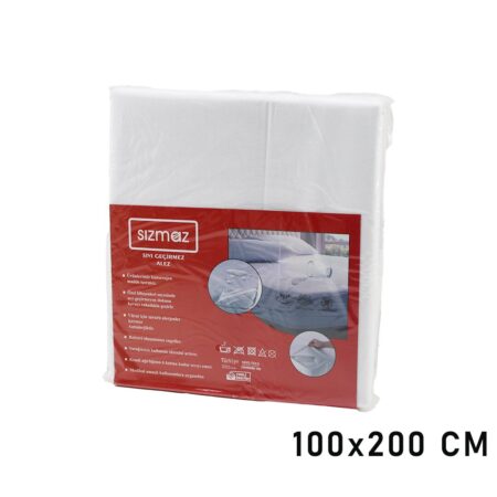 TEK KİŞİLİK  YATAK KORUYUCU  SIVI GEÇİRMEZ  ALEZ  100X200CM   HAVA ALIR   ANTİBAKTERİYEL   ANTİALERJİK (4172)