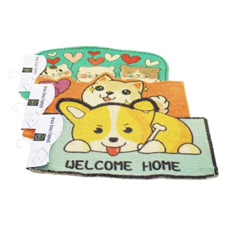 HAYVAN FİGÜRLÜ   37X57CM   KAUÇUK PLASTİK  KAPI PASPASI (4172)