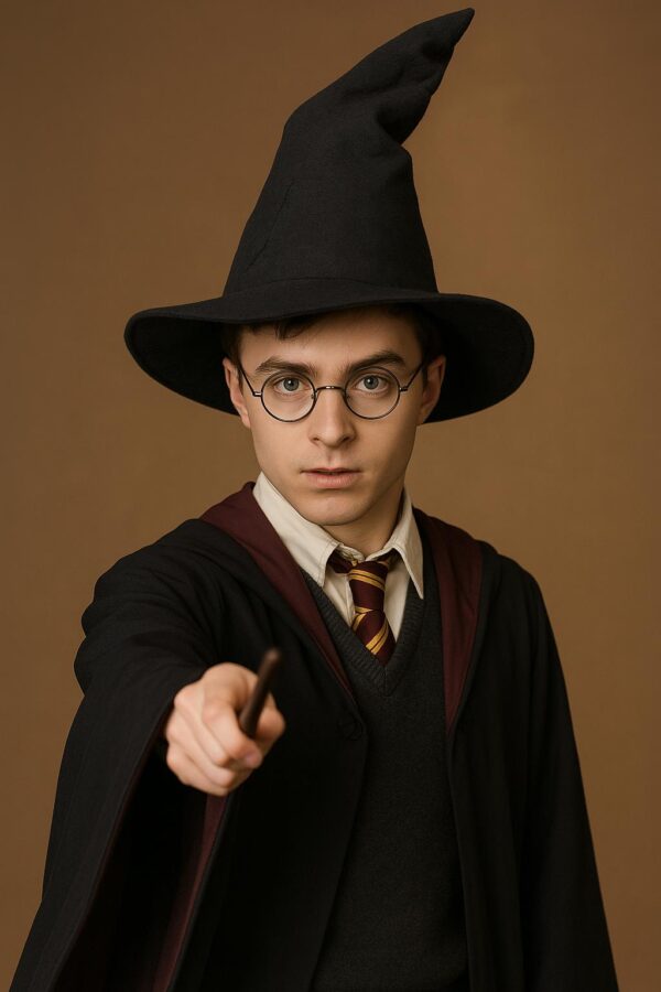 Harry Potter Seçmen Şapkası Siyah Renk - Görsel 2