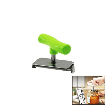 KOLLU METAL KAVANOZ AÇACAK  PLASTİK KOL  ÇEVİR--SIKIŞTIR--AÇ (4172)